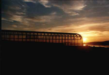 Arktikum in der Mitternachtssonne